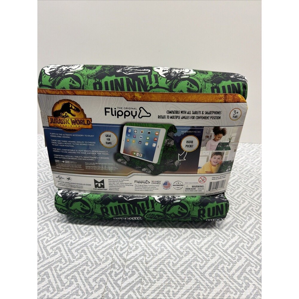 Jurassic World Flippy Tablet Pillow Stand Cushion Holder Multi Angle New